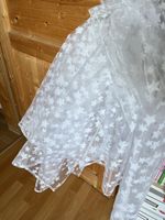 Stoff Sternen Vorhang Sternenstoff Weihnachtsdeko Organza