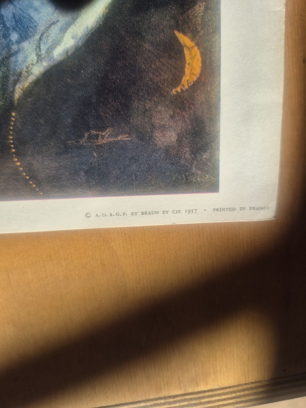 Poster & Bilder: Marc Chagall Les Plumes en Fleurs 1969 Kunstdruck – Neu (gemäss Beschreibung) aus Kirchlindach von Proticle 2