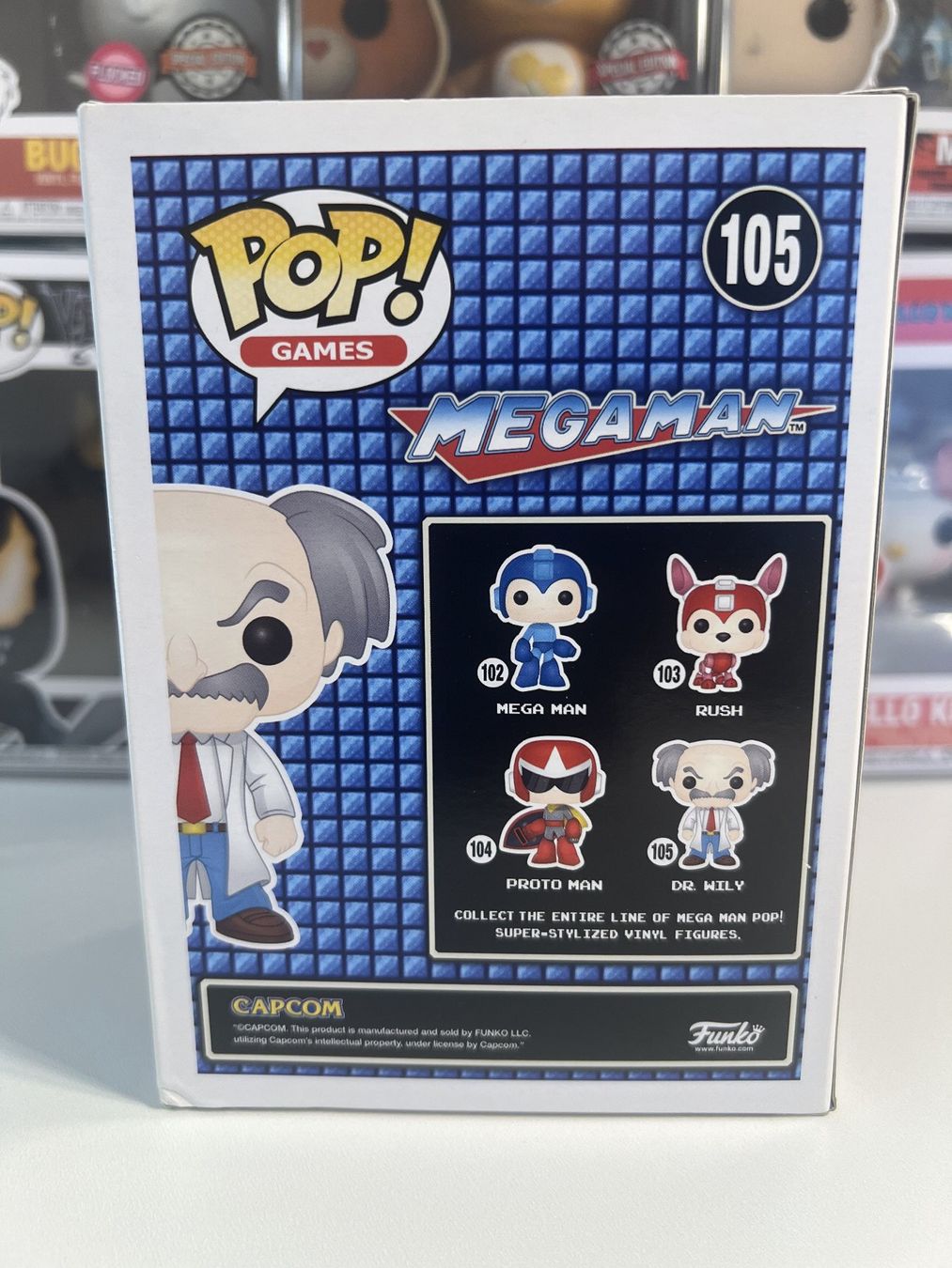 Funko Statuette: Funko POP! Games Mega Man - Dr. Wily – Nuovo e nell'imballaggio originale da Le Mouret venduto da perfectbijou 2