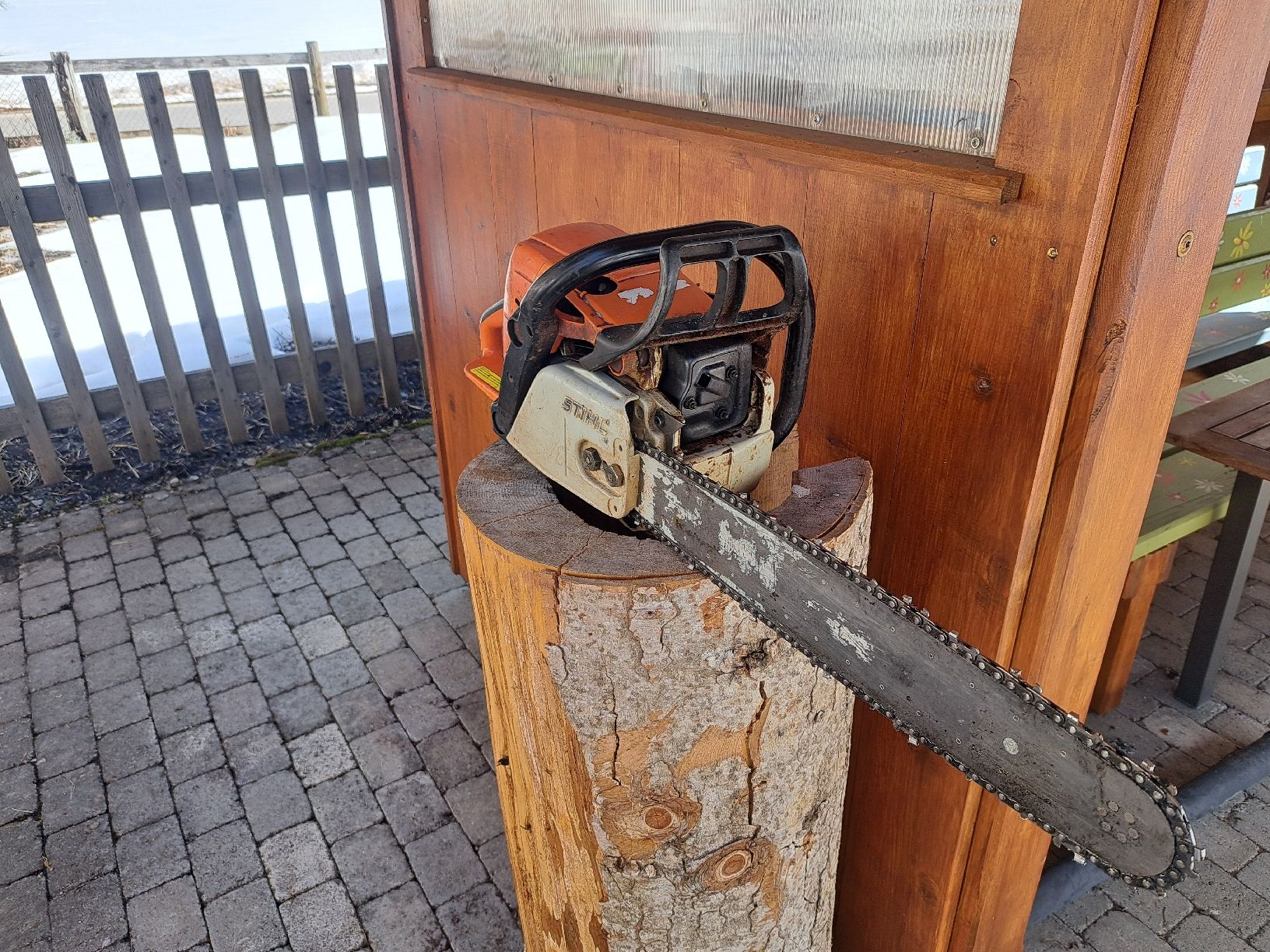 Stihl Sägen: Stihl Motorsäge MS390  – Gebraucht aus Lenk im Simmental von Kadett8 1
