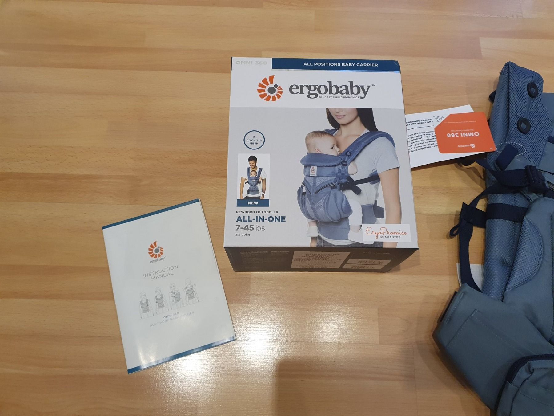 Ergo Baby Marsupi portabebè: Ergobaby Omni 360 Babytrage – Nuovo e nell'imballaggio originale da Buchrain venduto da Sssschaller 3