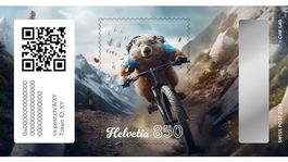 Swiss Crypto Stamp 4.0 - Mountainbike ID 11