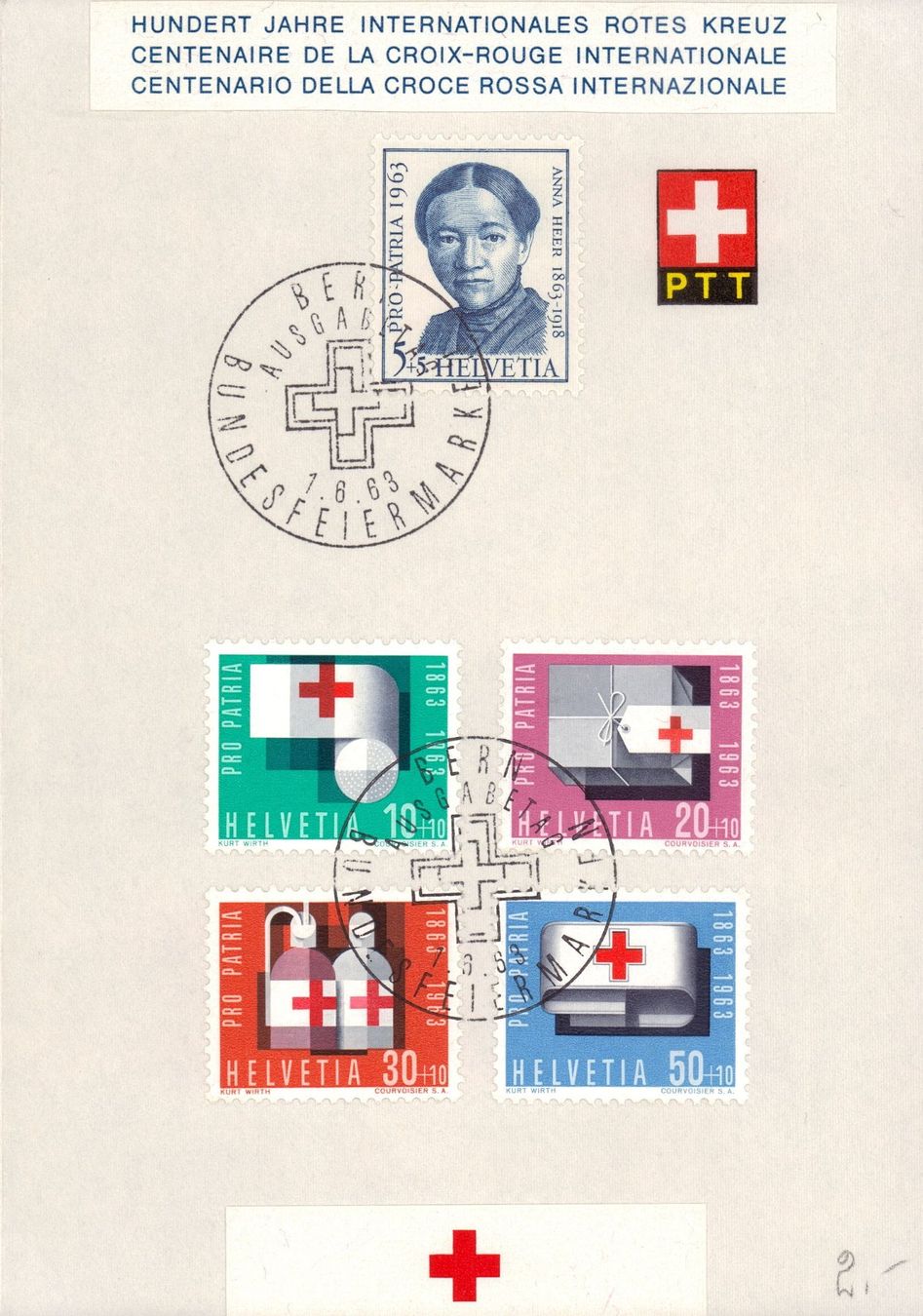 Tutti i francobolli: 1963 schönes Pro Patria Böglein – Usato da Eggersriet venduto da stamp303