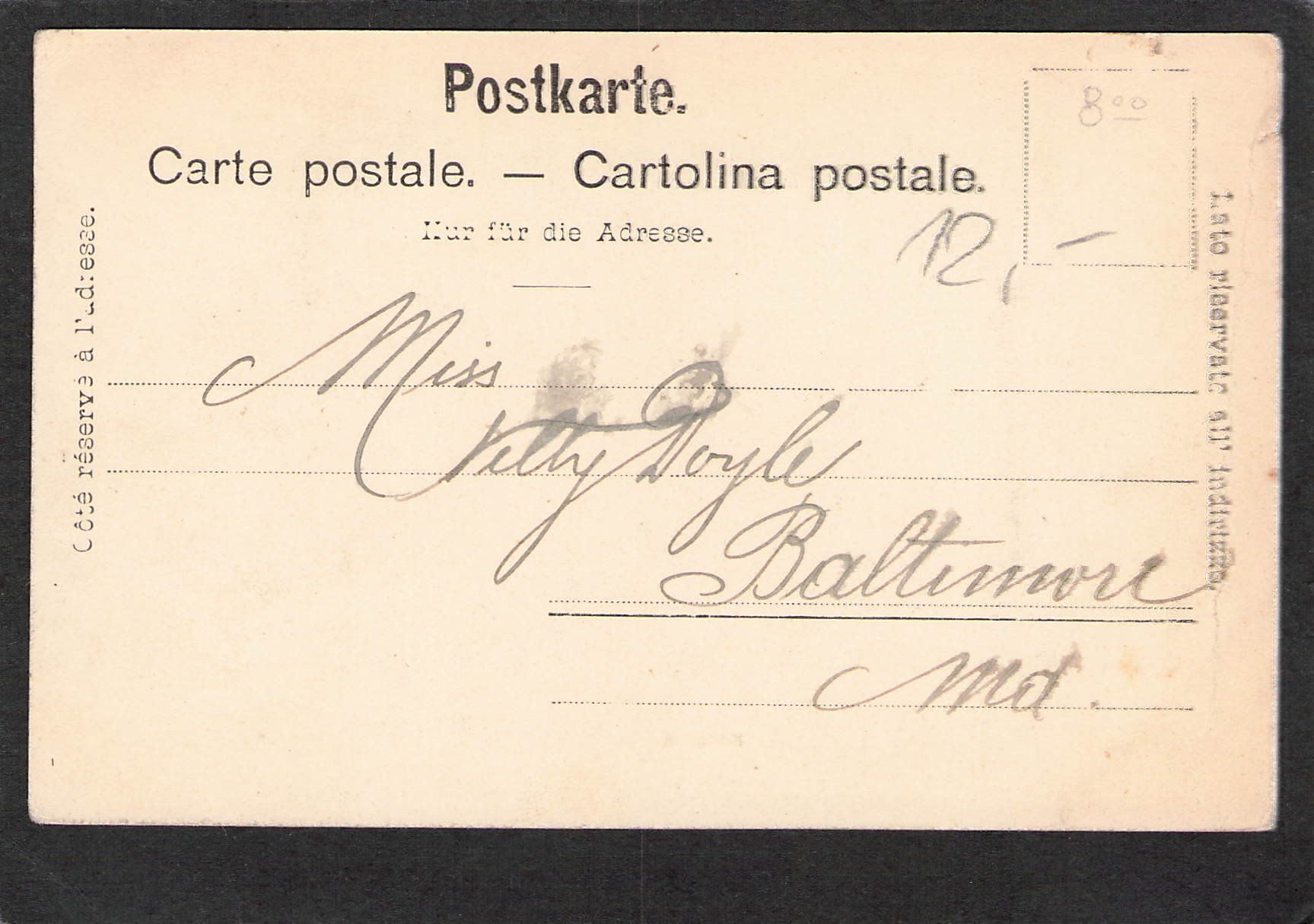 Cartoline postali: Kaserne Thun – Usato da Reichenburg venduto da ibiza18 1