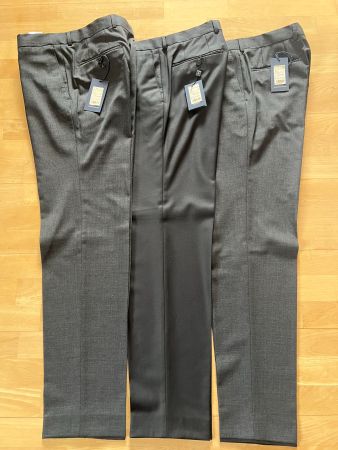 3 BARUTTI Anzugshosen, 100% Wolle, Gr. 98, NEU, Restposten