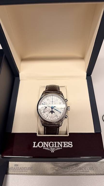 Orologi: Longines Master Collection Chronograph Moonphase Automatik – Nuovo e nell'imballaggio originale da Zuchwil venduto da Segaflex 2