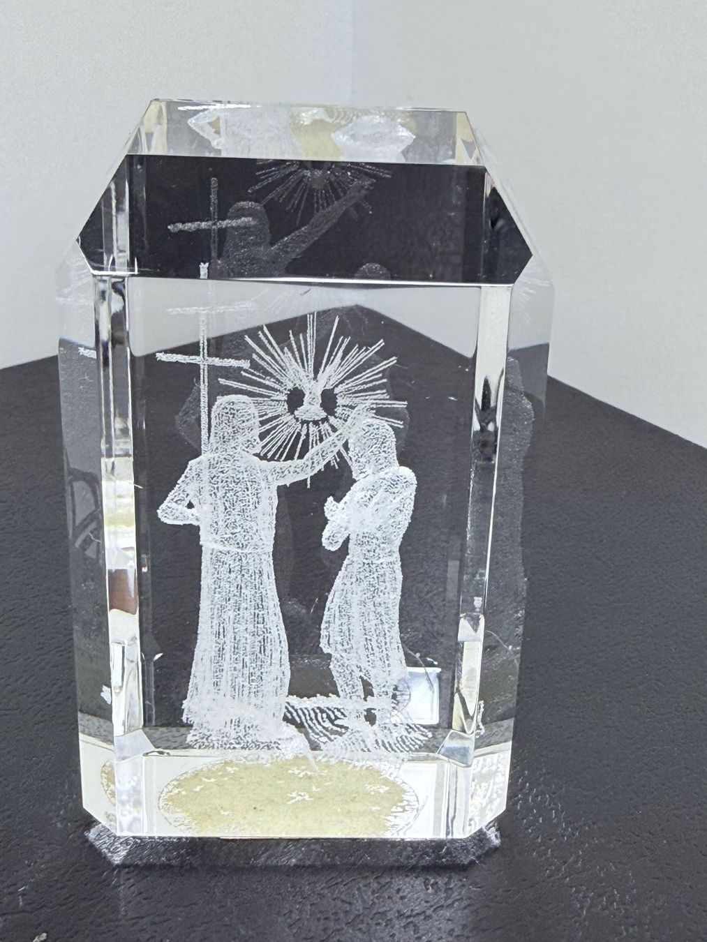 Tutte le decorazioni: ✨ BLOC CRISTAL 3D "BAPTÊME DE JÉSUS" – Usato da Crissier venduto da ale_5bqt