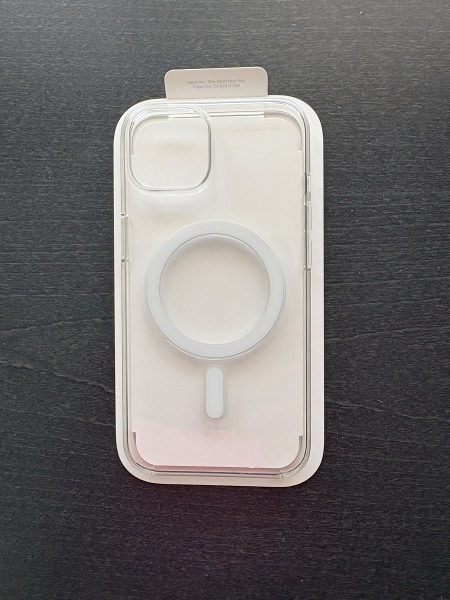 Apple Cover & Protezioni schermo:  iPhone 14 coque silicone transparente MagSafe neuve – Nuovo e nell'imballaggio originale da Crans  Montana venduto da proff 1