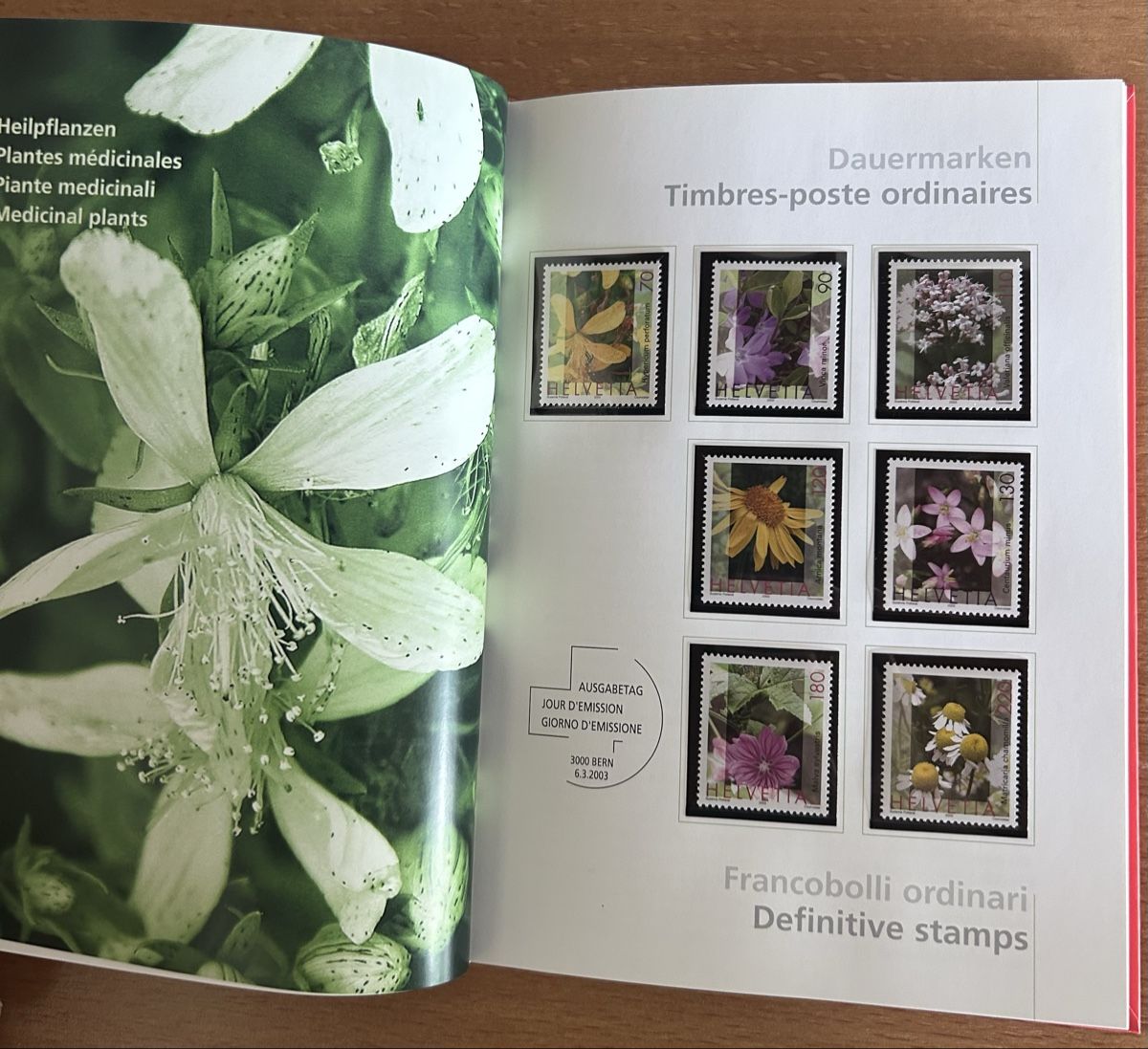 Tutti i francobolli: Briefmarkensammlung 2003,  la collection Suisse 2003 – Nuovo (secondo la descrizione) da Wil ZH venduto da uhe_nw6s 6