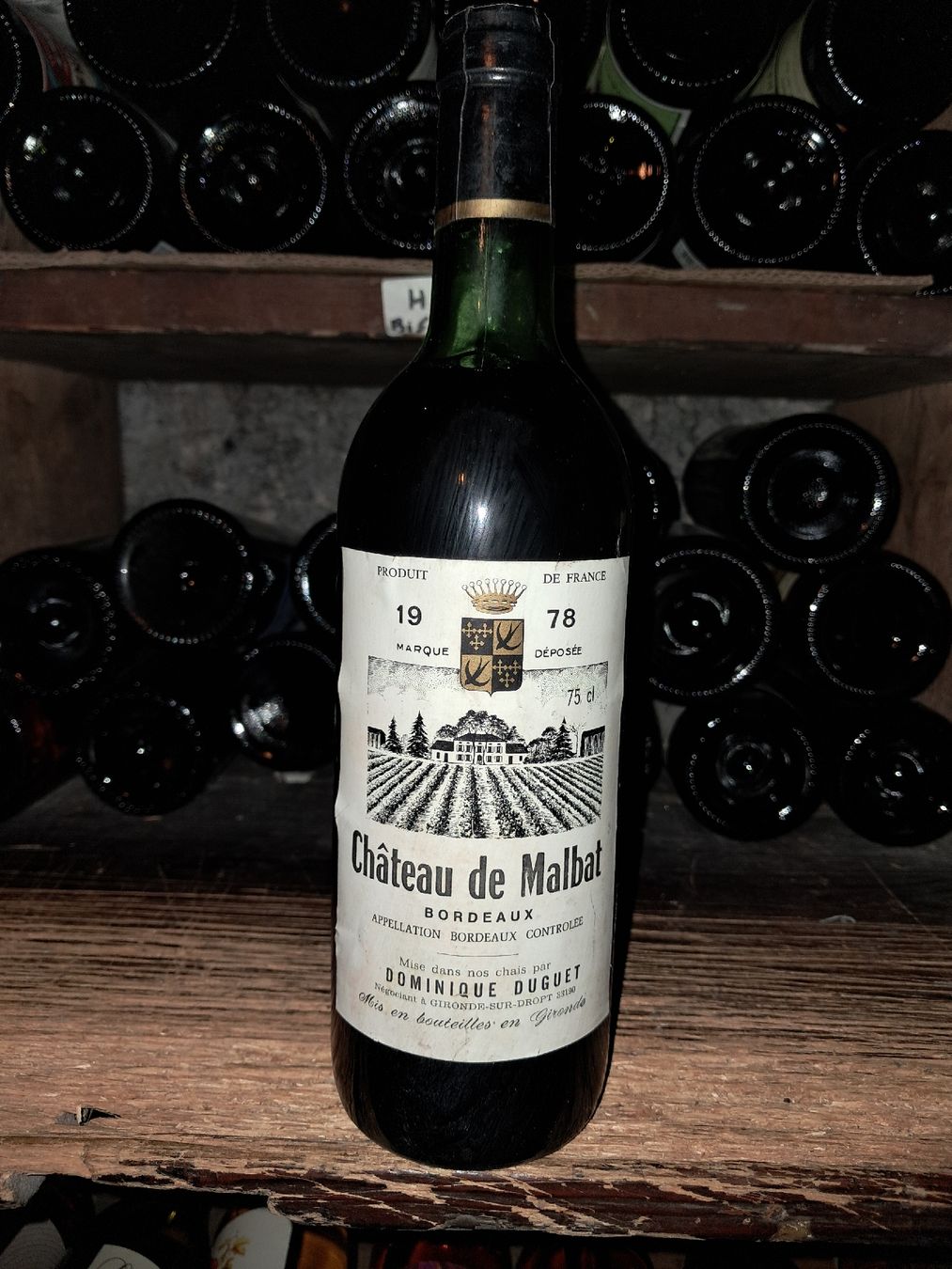 Vino: Château de Malbat Bordeaux 1978 – Nuovo e nell'imballaggio originale da Le locle venduto da juliensaran