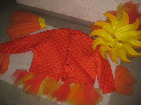 FASNACHT  KOSTÜM  SONNE