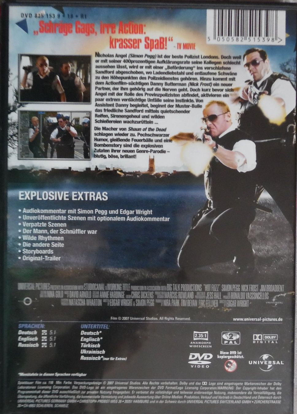 Tutti i DVDs: Hot Fuzz – Usato da Bellinzona venduto da Luna093 2