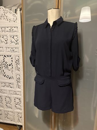 Combi short Kookai taille 40 bleu nuit 