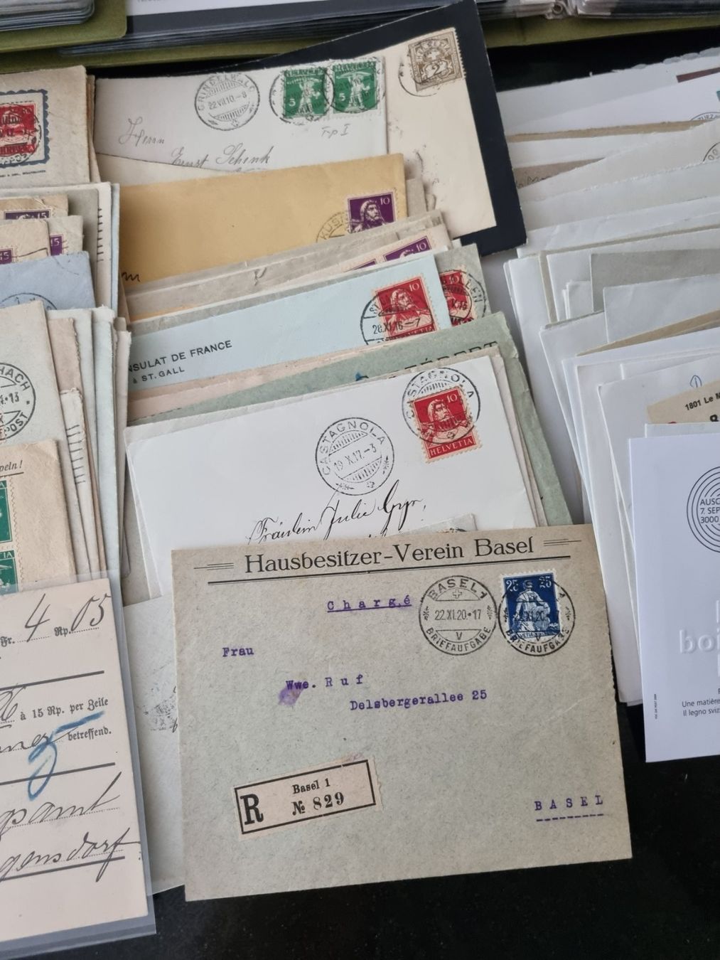Tutti i francobolli: Posten mit ca. 500 CH Briefen/Karten/FDC – Usato da Gümligen venduto da Geniusbuy 3