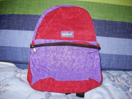 Kinder Rucksack mit interg.Sporttasche