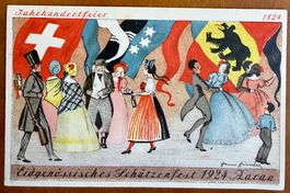 Eidgenössisches Schützenfest - Aarau 1924
