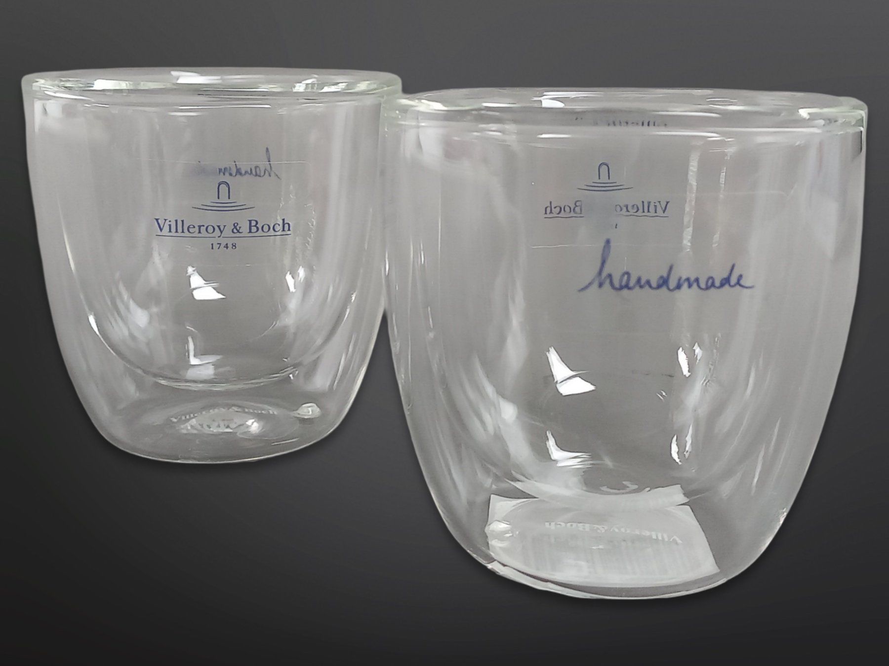 Villeroy & Boch Bicchieri: VILLEROY & BOCH Trinkbecher 2er-Set – Usato da Suhr venduto da Restwert_Suhr 1