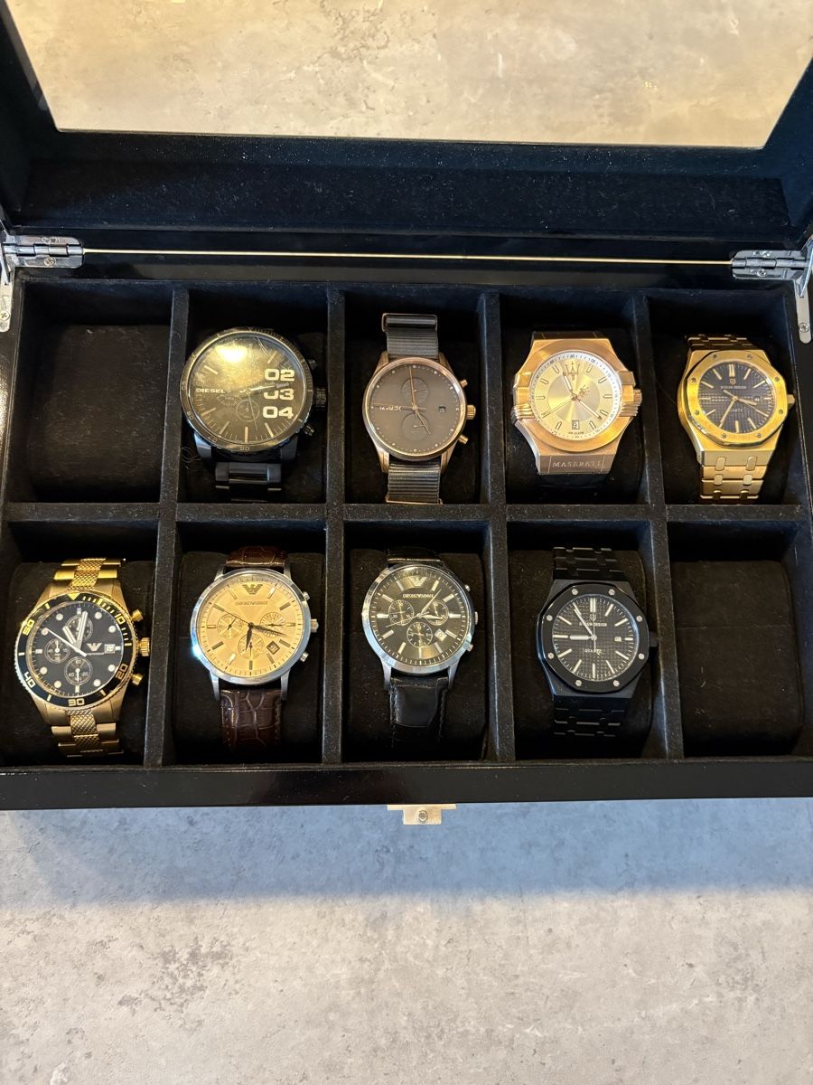 Orologi: Uhren Sammlung mit 7 Herrenuhren + Uhrenbox  – Usato da Altendorf venduto da seb_v7ln 4
