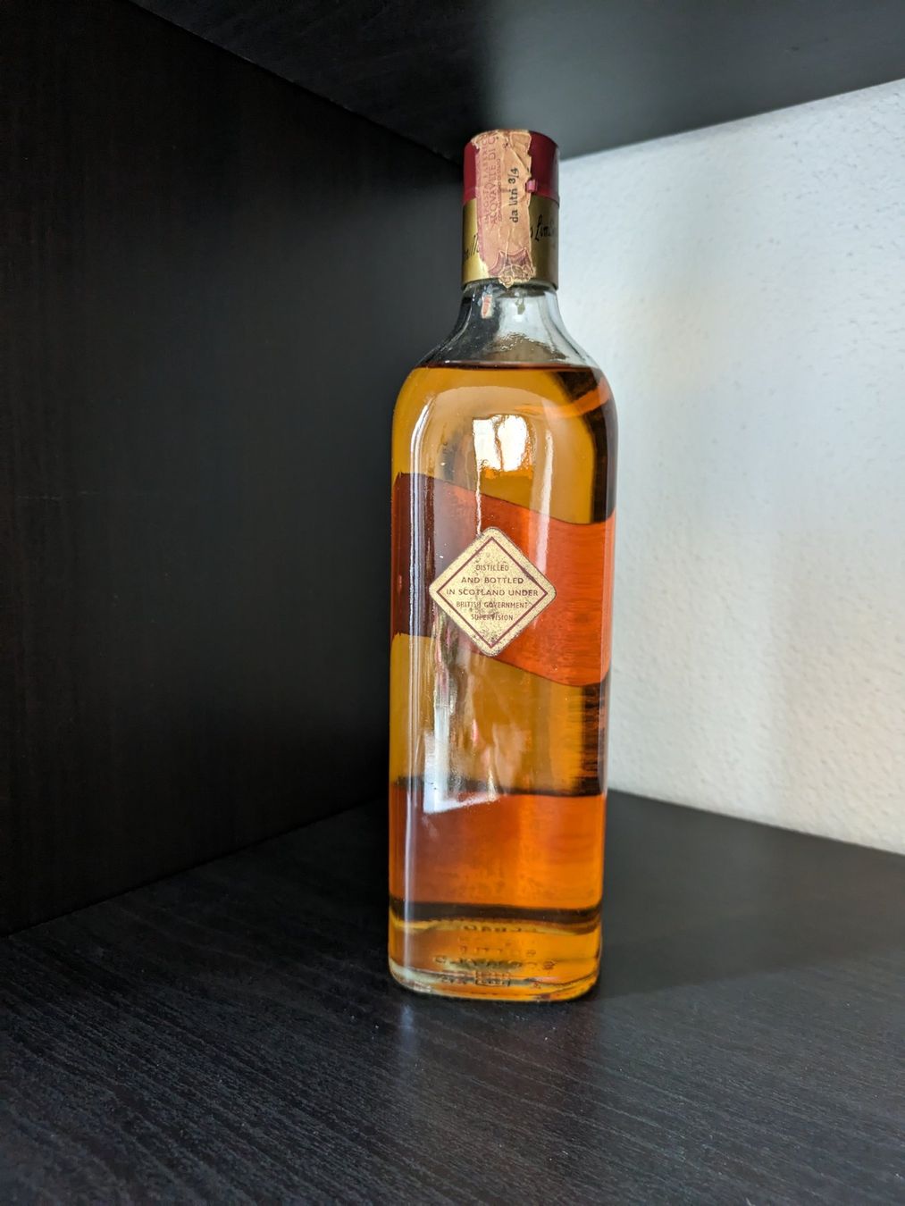 Johnnie Walker Spirituosen: Johnnie Walker Red Label Whisky 1970s 75 cl – Neu (gemäss Beschreibung) aus Zürich von Vintage_Spirits_Shop 1
