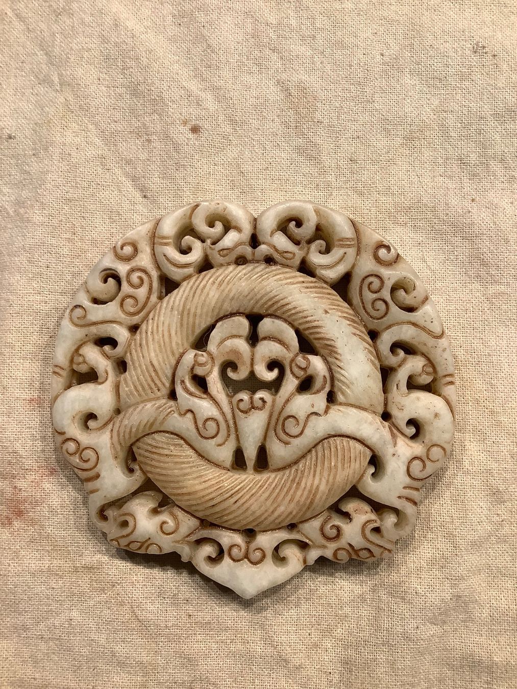 Ciondoli: Altes Jade Amulett – Usato da Zürich venduto da Albatros57 1