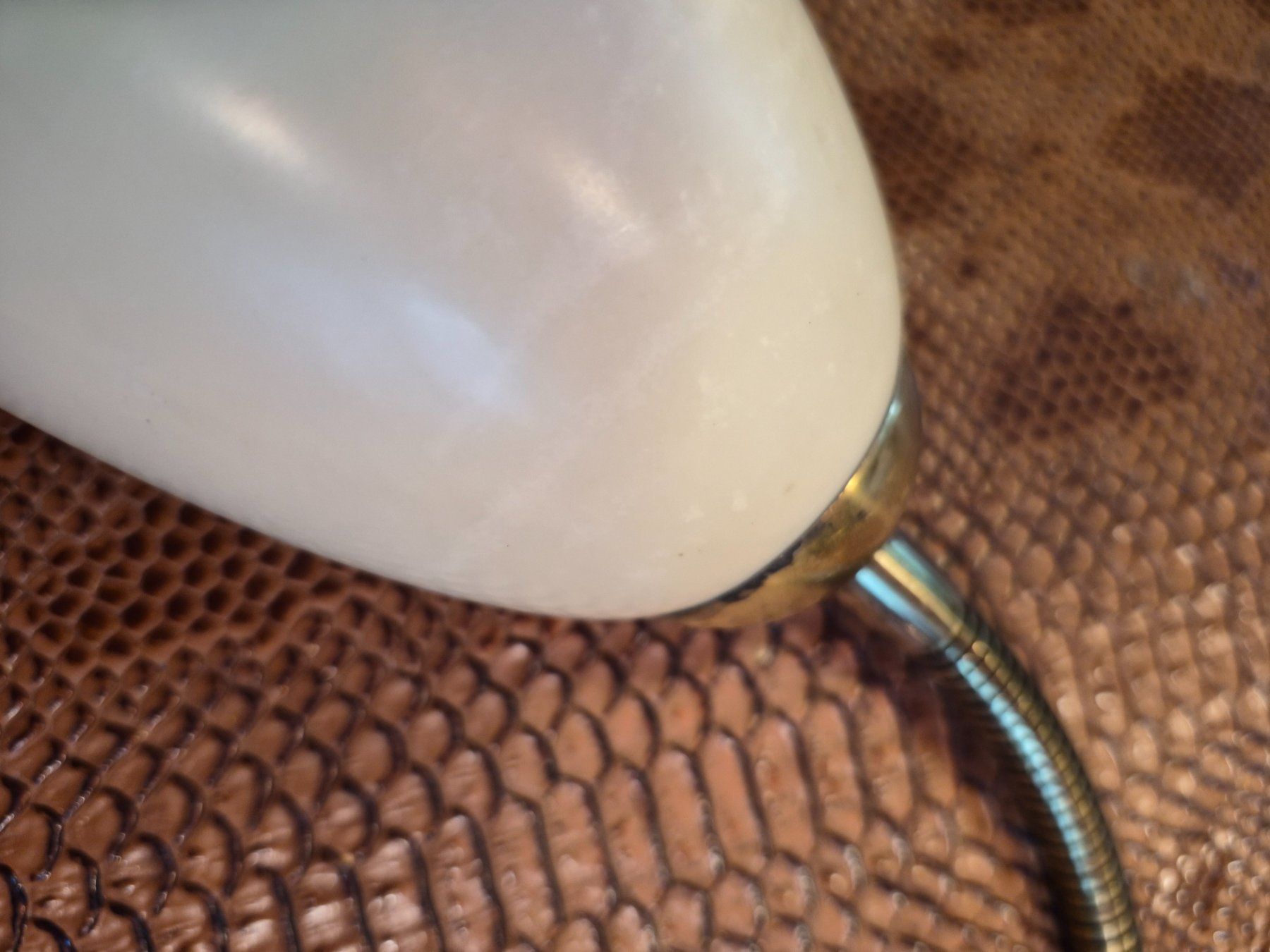 Lampade: 1 applique en laiton et bakélite – Usato da charmoille venduto da mir_my9f 6