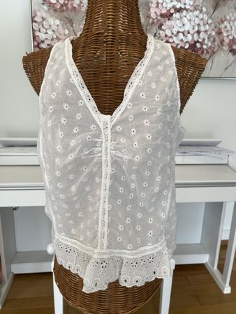 Spitzentop von Marella, Baumwolle, XS