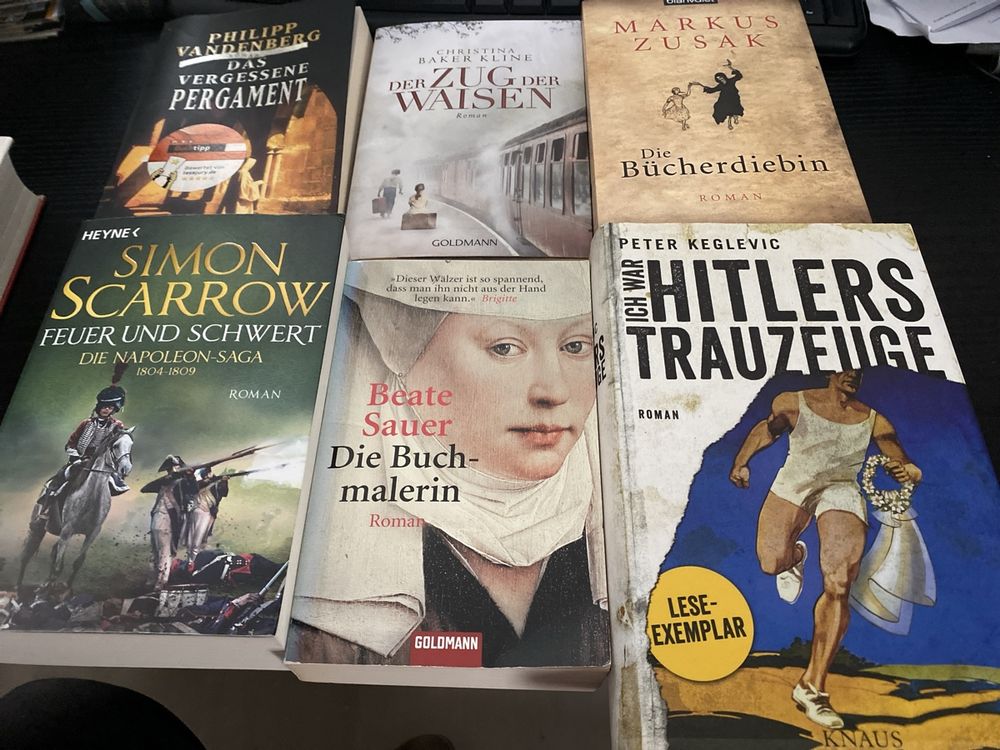 5 historische Romane, + 1 Roman geschenkt Kaufen auf Ricardo
