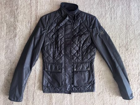 Belstaff Steppjacke Damen Schwarz Grösse S, top Zustand