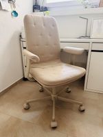 Bürostuhl,beige, Drehstuhl mit Rollen guter Zustand
