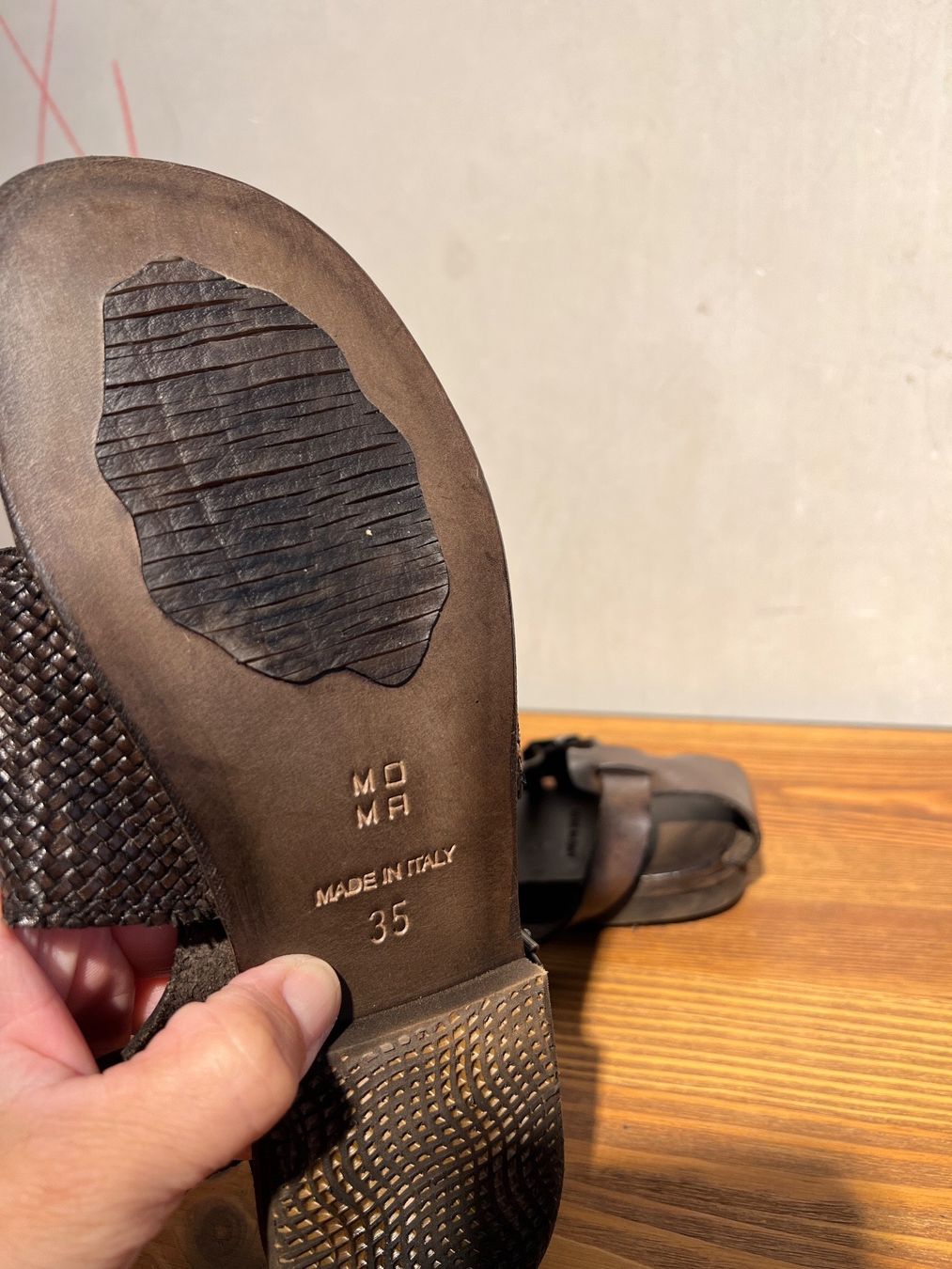 Moma Scarpe da donna: moma sandalen neu leder gr. 35 – Nuovo e nell'imballaggio originale da Seengen venduto da Shiara 1