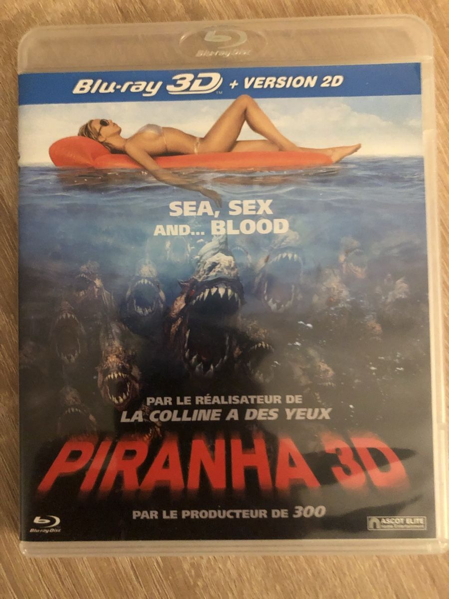 Tous les DVDs: Destination final 4 3D et Piranha 3D Blu-ray – D'occasion à Petit Lancy par manho79 1