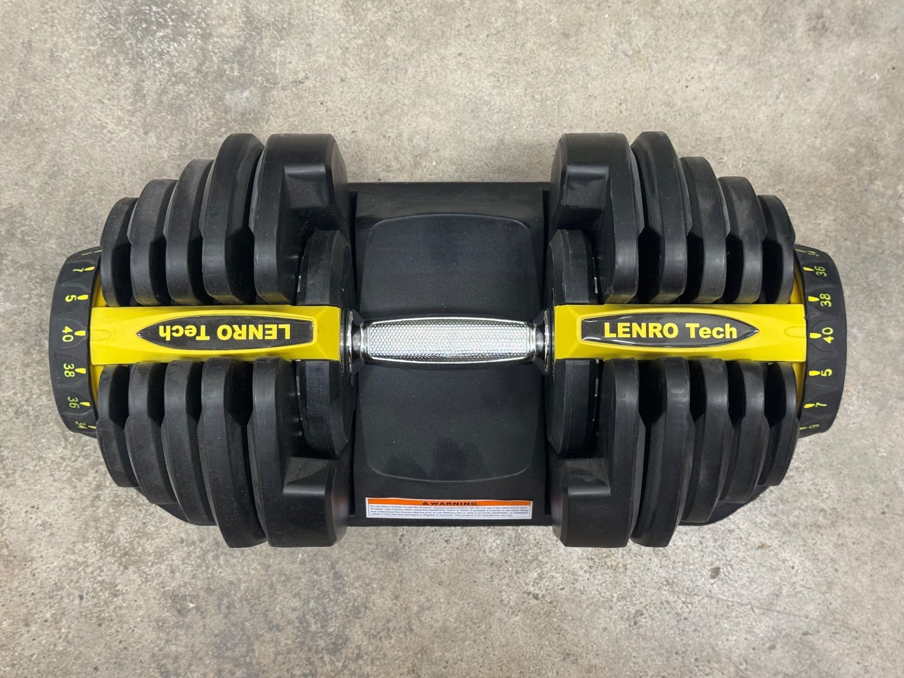 Hanteln & Gewichte: Verstellbare Hantel Lenro Tech 5-40kg 1 Stück – Neu (gemäss Beschreibung) aus Zürich von zue_vp67 1