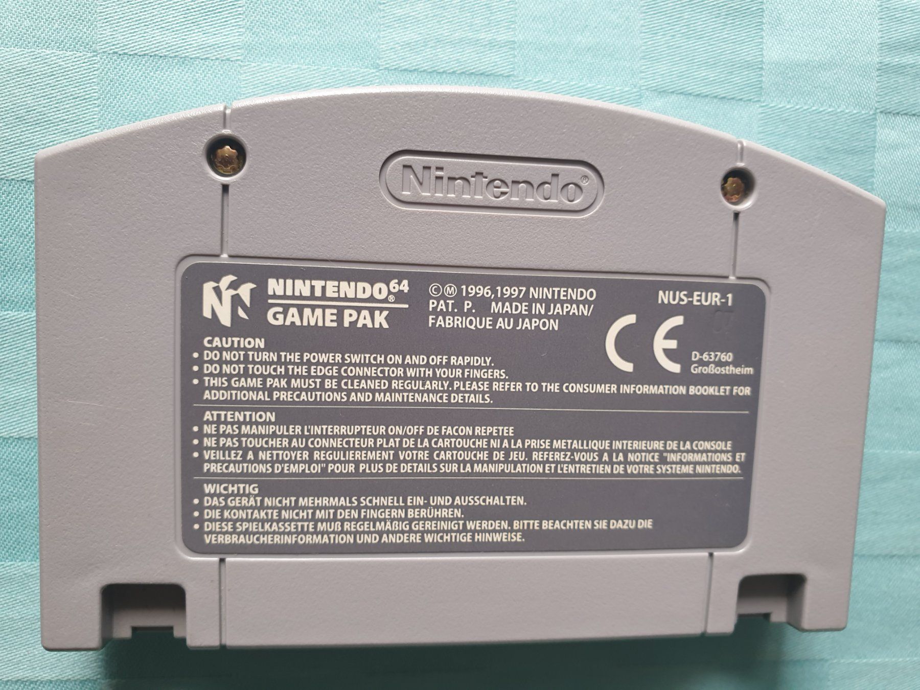 Spiele: Nintendo 64  TAZ EXPRESS Spiel – Gebraucht aus Mörschwil von spirspi 1