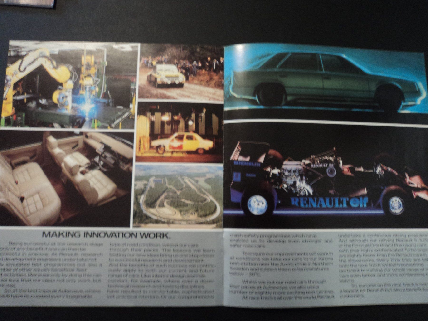 Renault Documenti: Prospekt Renault Imagebroschüre ca. 1980 – Usato da Schwarzenburg venduto da modelCARama 5