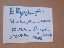 Eliud Kipchoge -  original Autogramm - 2x Olympia Gold