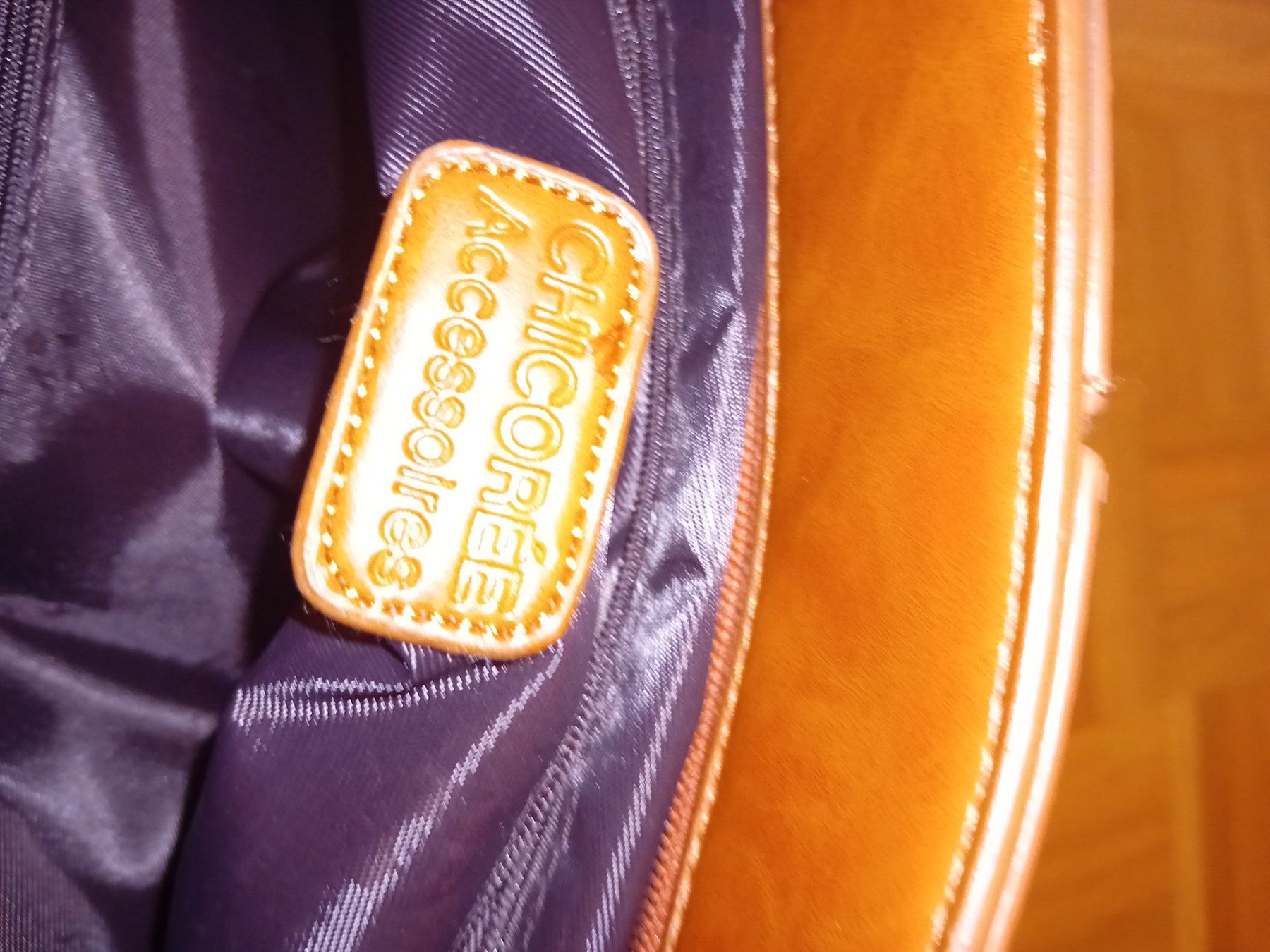 Borse da donna: Braune Handtasche in Kroko-Optik - von Chicoree – Usato da Düdingen venduto da Bire19 3