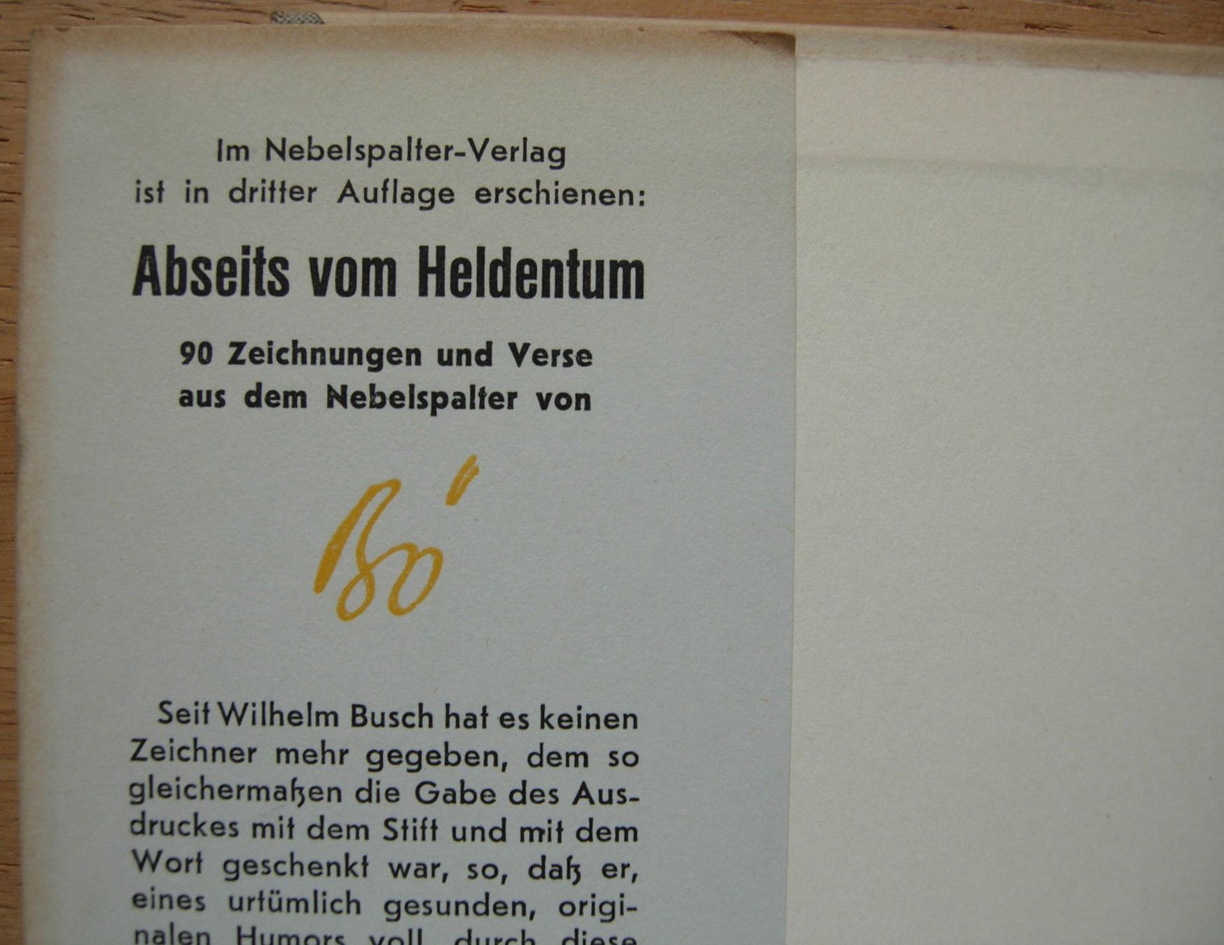 Libri: Seldwylereien aus dem Nebelspalter – Usato da Dübendorf venduto da rumpumpel 3