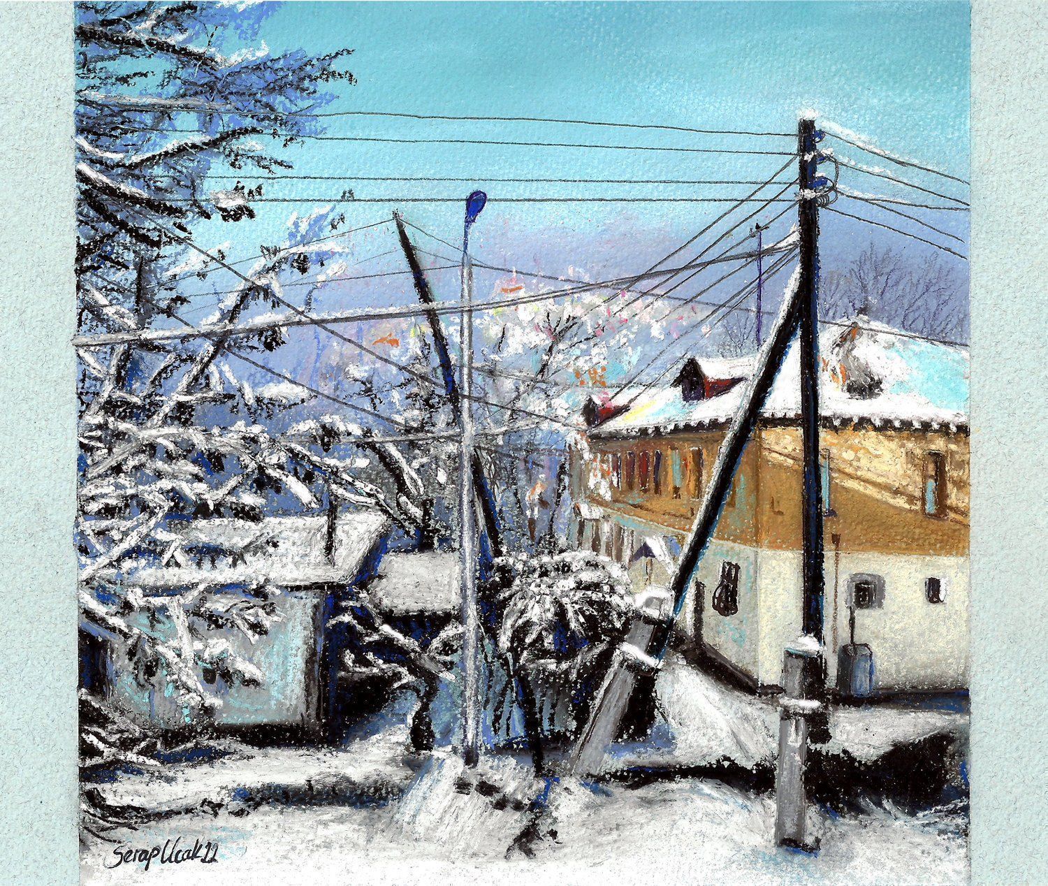 Gemälde: Neu! Pastellbild signiert. – Neu und originalverpackt aus Ostermundigen von LorisHome 1