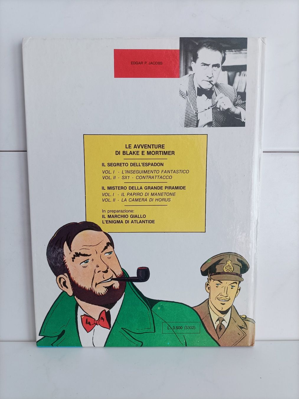 Fumetti: BD Blake e Mortimer -4- La camera di Horus (2) / Edgar P. Ja – Usato da crans montana venduto da AB3963 1