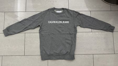 Calvin Klein Jeans Herren-Sweatshirt, Grau, Grösse M