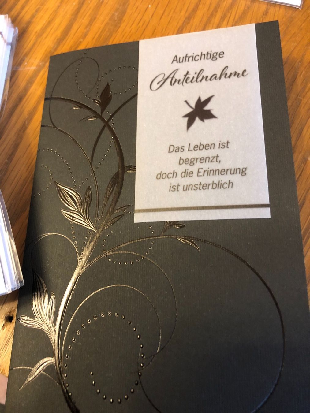 Cartoline: Trauerkarten 5 +5 – Nuovo e nell'imballaggio originale da Feuerthalen venduto da Sct3