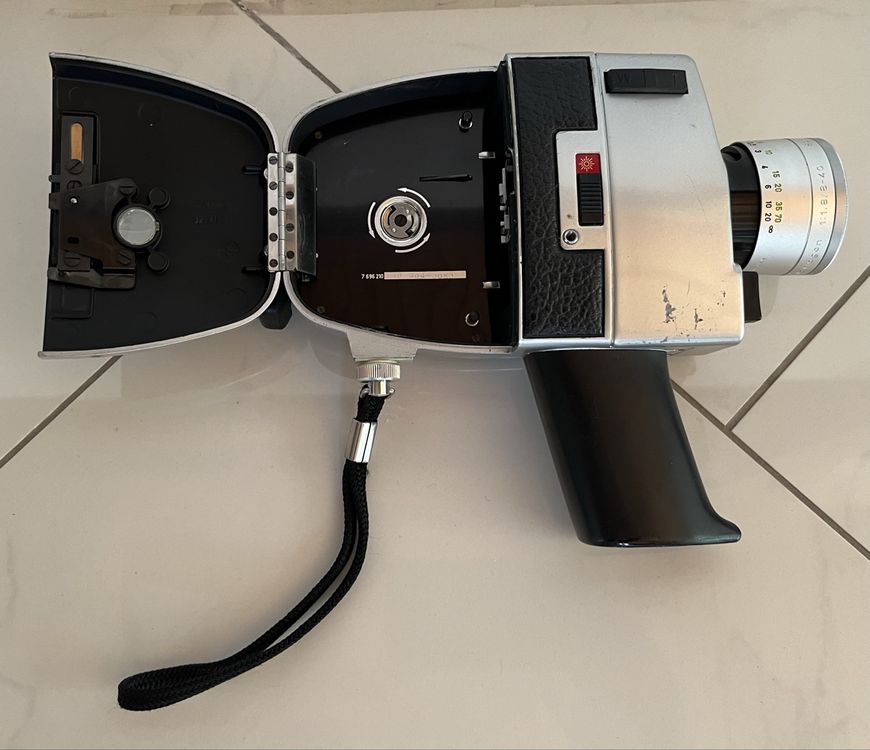 Caméra Film Super 8mm Ancienne – Bauer C2 (fabriquée En Italie)