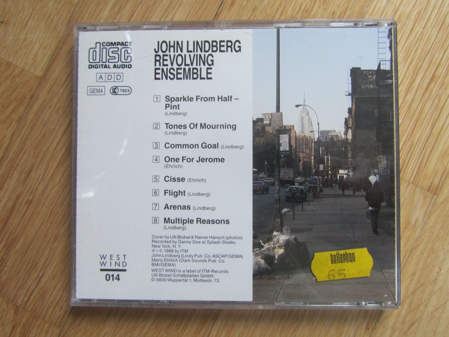 CD: John Lindberg Revolving Ensemble:  Relative Reliability – Usato da Seengen venduto da mikelele 1
