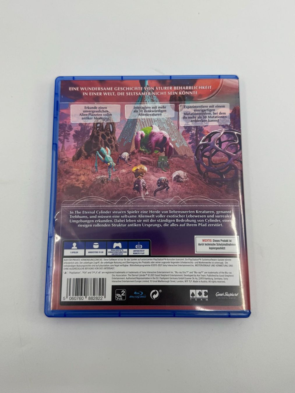 Spiele: The Eternal Cylinder (PS4) – Gebraucht aus Herisau von Seyashop1 2