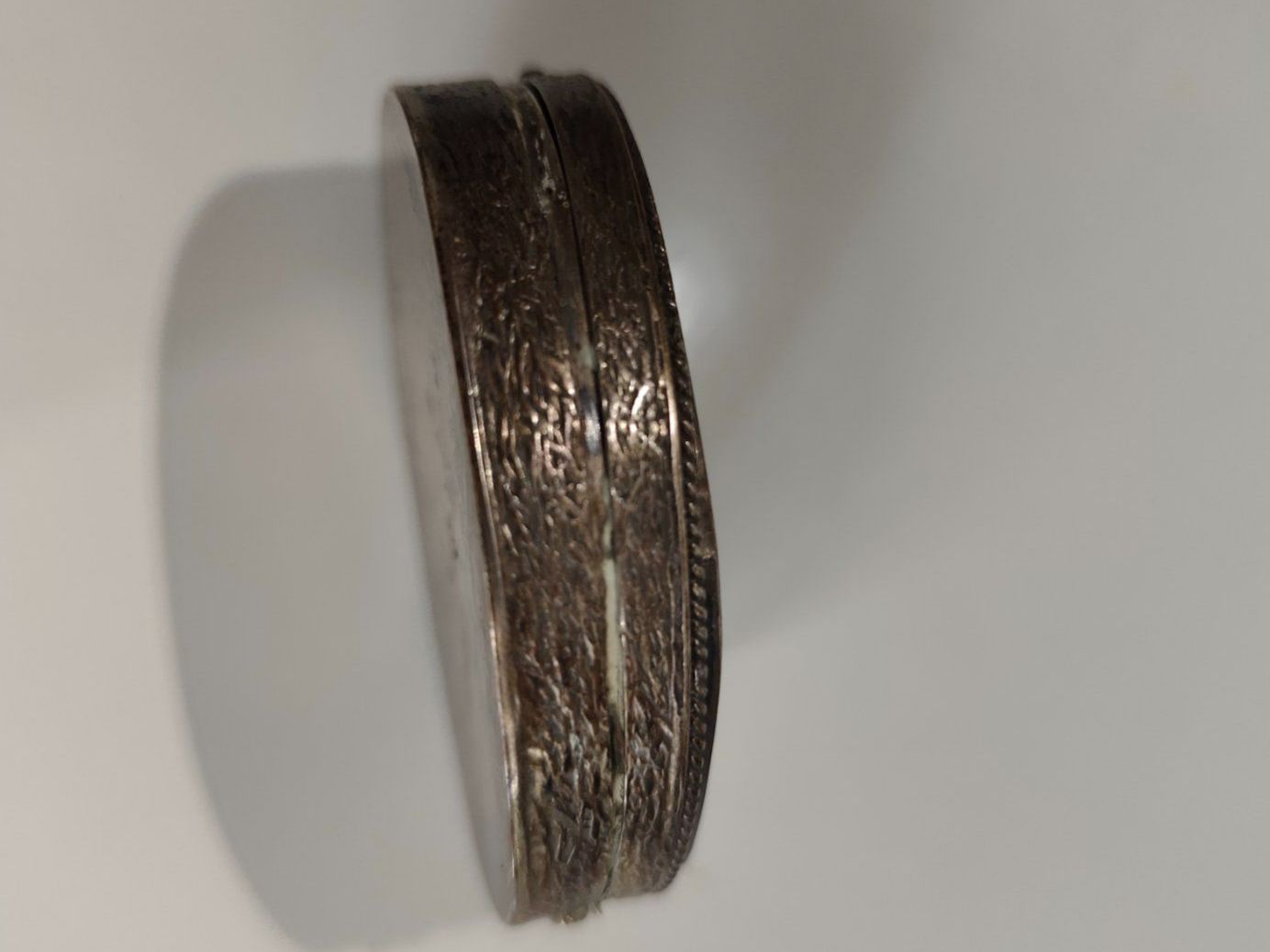 Tabacchi: Dose 900er Silber / Perlmutt, Orient Persisch Schnupftabak? – Usato da Goldswil b. Interlaken venduto da troedlermarkt-goldsw 2