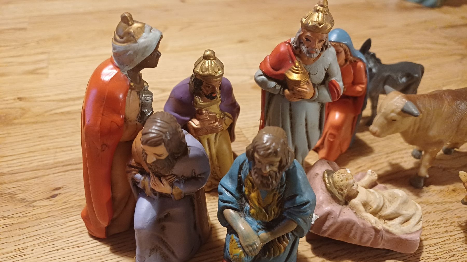 Figuren: 10 Alte Krippenfiguren  – Gebraucht aus Flawil von Naphtali 2
