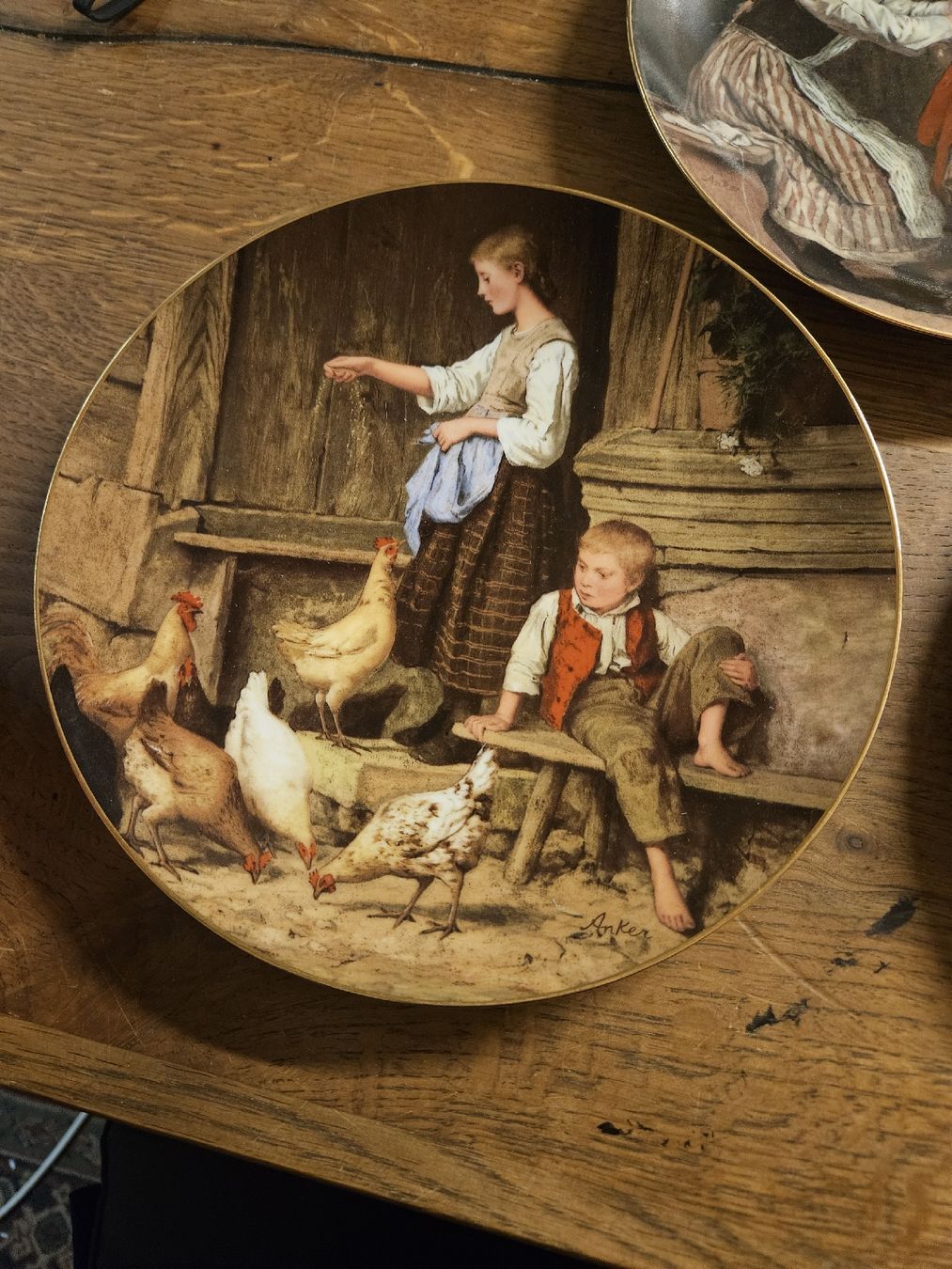 Piatti: Albert Anker Wandteller, Langenthal Suisse (F2) – Usato da Rorschach venduto da TimelessTrading 2