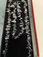 Hämatit Schmuckset: Halskette & Armband - Eleganz pur! (59)