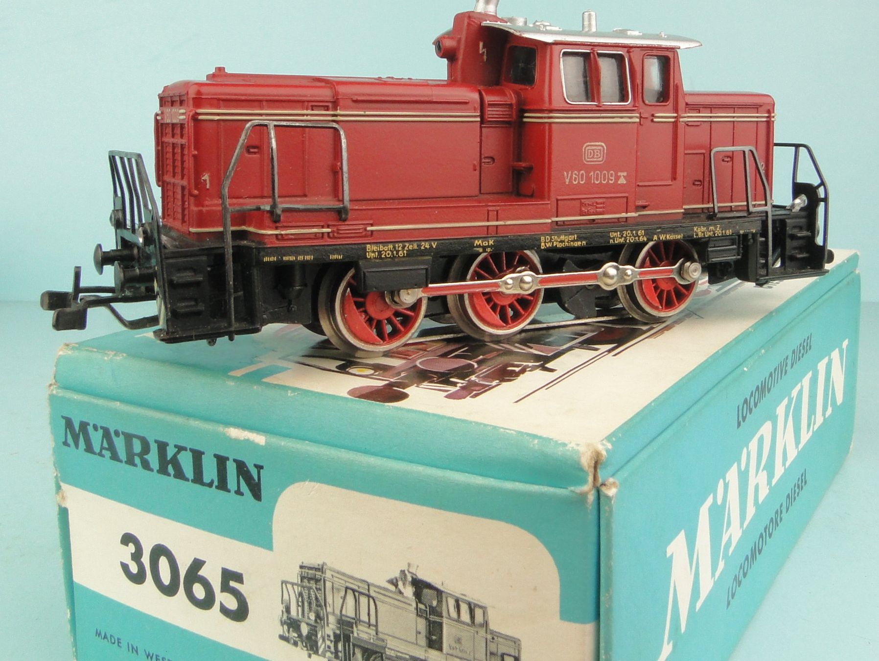 Märklin Modellini di ferrovie: Märklin 3065 BR260, Telex – Usato da Bülach venduto da cann11