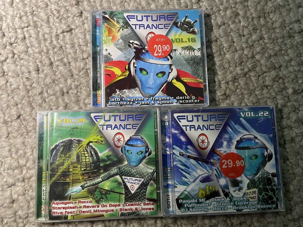 CD: 3x Future Trance Vol.16/19/22 – Nuovo (secondo la descrizione) da Reinach AG venduto da trigger7811